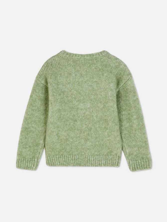 1.5-7yrs | Applique Flower Jumper - Image 4