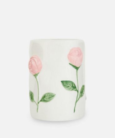 Ceramic Rose Tumbler