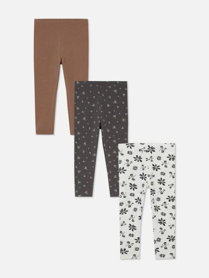 0-36mths | 3pk Leggings - Image 2