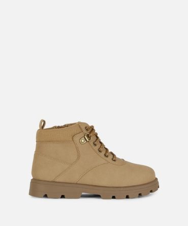 Lace Up Worker Boots