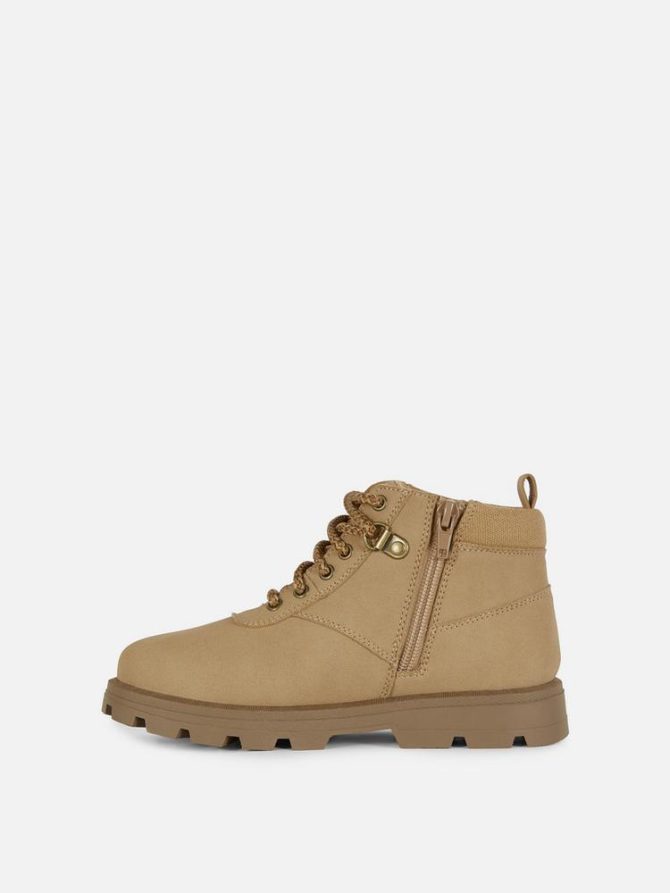 Lace Up Worker Boots - Image 4