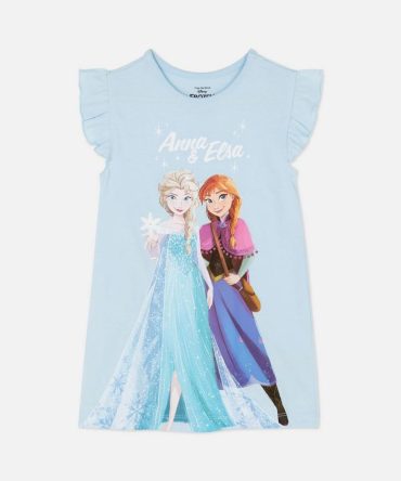 1.5-10yrs | Disney's Frozen Ruffle Sleep T-Shirt