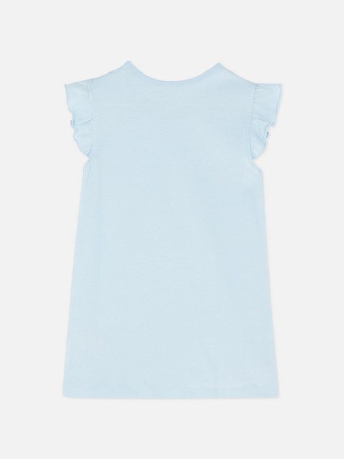 1.5-10yrs | Disney's Frozen Ruffle Sleep T-Shirt - Image 2