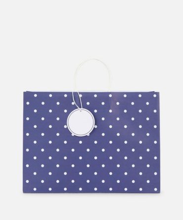 Polka Dot Shopper Gift Bag