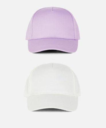 2pk Adjustable Baseball Caps