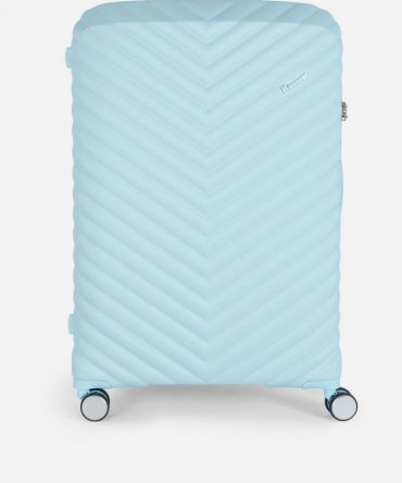 it Luggage Hard Shell Chevron Suitcase