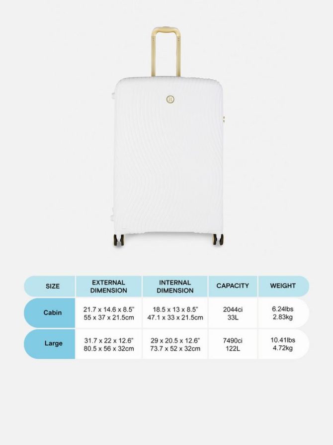 it Luggage Hard Shell Wave Suitcase - Image 4