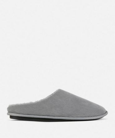 Corduroy Mule Slippers