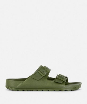 Dual Strap Footbed Sandals