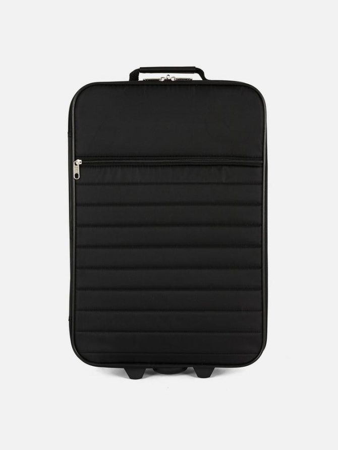 Quilted Soft Shell Suitcase