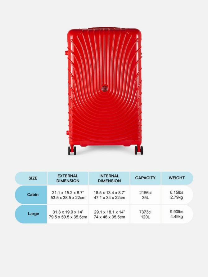 Hard Shell Trunk Suitcase - Image 5