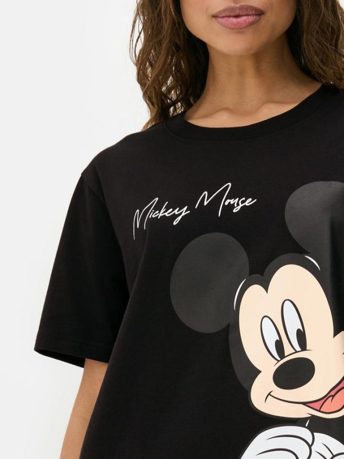 Disney Character Graphic Sleep T-Shirt - Image 3