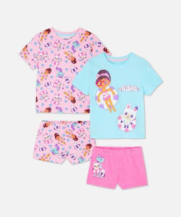 1.5-10yrs | 2pk Gabby’s Dollhouse Short Pyjamas
