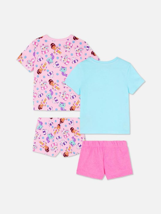 1.5-10yrs | 2pk Gabby’s Dollhouse Short Pyjamas - Image 2