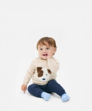 0-36mths | Ribbed Top and Trousers Set