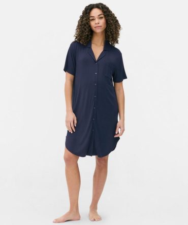 Maternity Ribbed Nightshirt