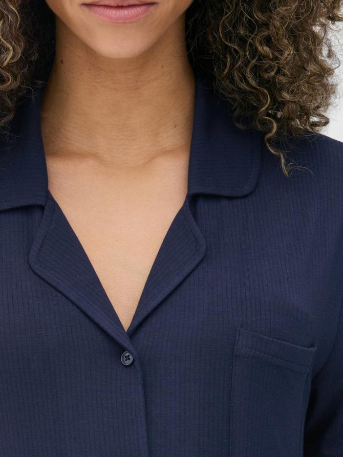 Maternity Ribbed Nightshirt - Image 3