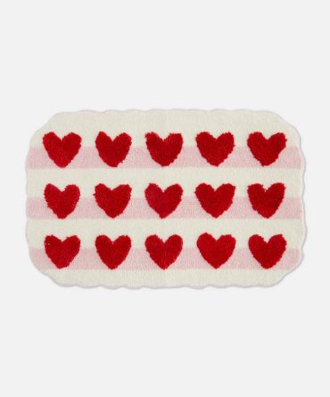 Heart Bath Mat
