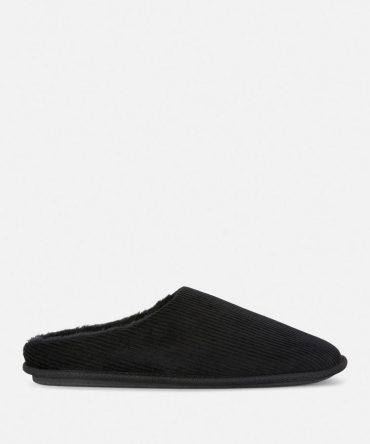 Corduroy Mule Slippers