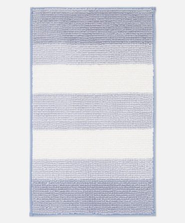 Stripe Chenille Bath Mat