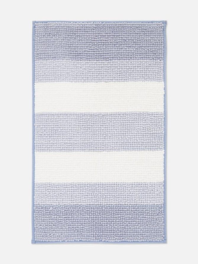 Stripe Chenille Bath Mat