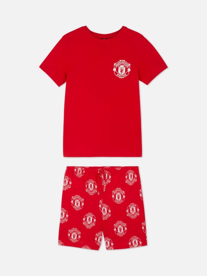 1.5-15yrs | Manchester United FC Short Pyjamas - Image 3