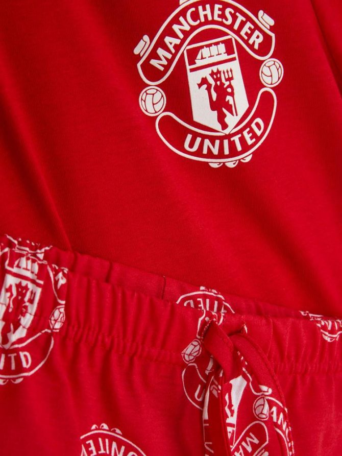 1.5-15yrs | Manchester United FC Short Pyjamas - Image 5