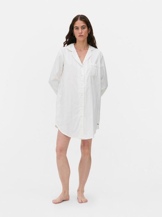 The Edit Button-Up Nightshirt