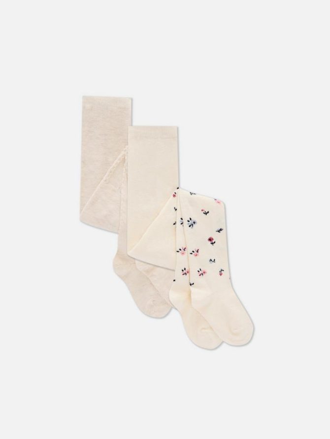 0-36mths | 2pk Knit Tights