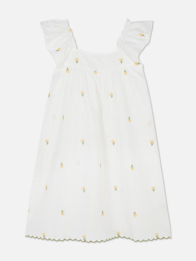 Scallop Hem Chemise - Image 5