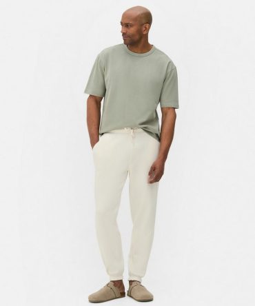 Drawstring Cuffed Joggers
