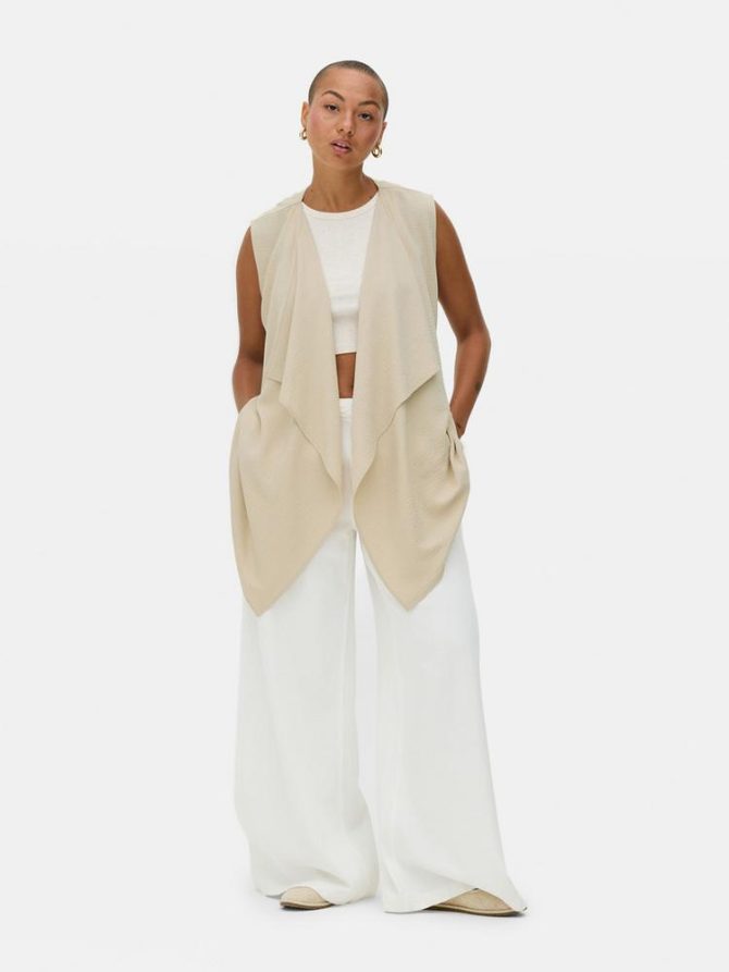 Longline Waterfall Waistcoat
