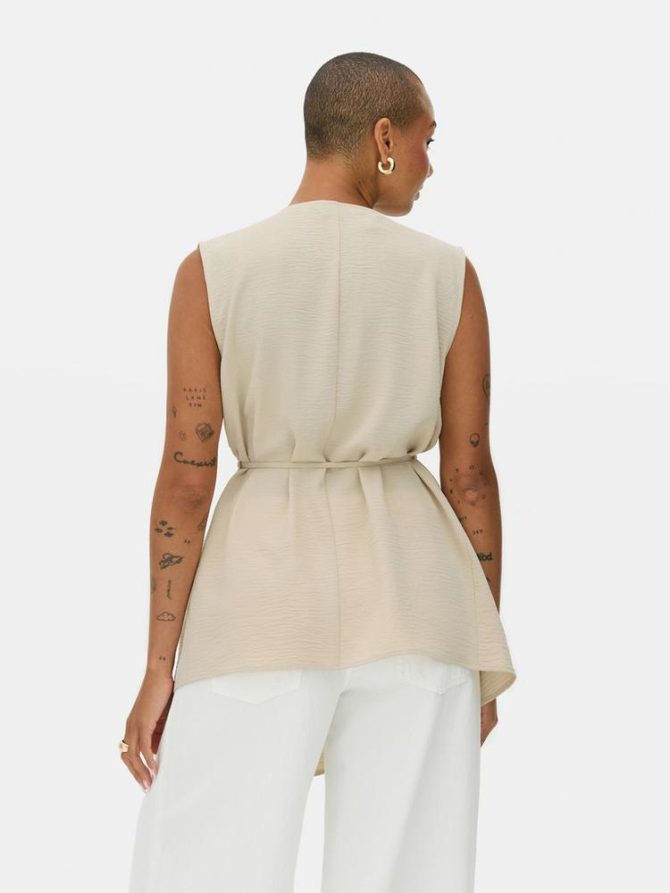 Longline Waterfall Waistcoat - Image 4
