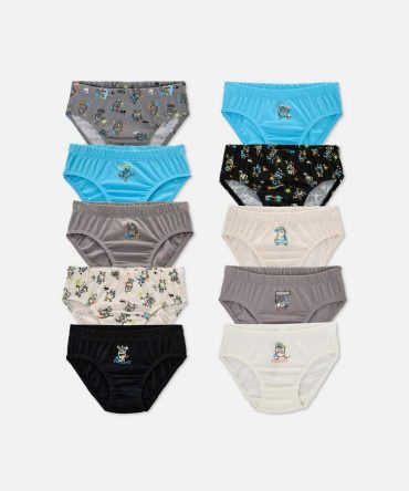 1.5-15yrs | 10pk Monster Briefs