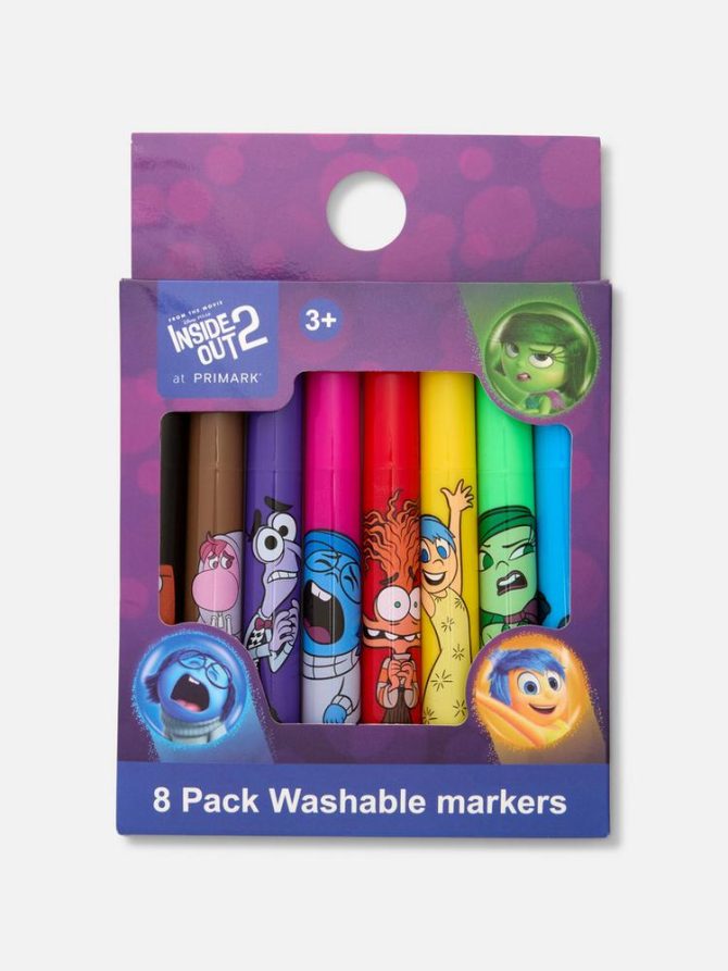 8pk Disney’s Inside Out 2 Washable Markers - Image 3