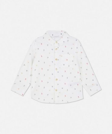 0-36mths | Printed Oxford Shirt
