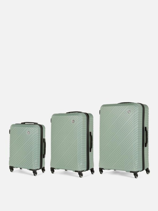 3pk it Luggage Hard Shell Suitcases - Image 2