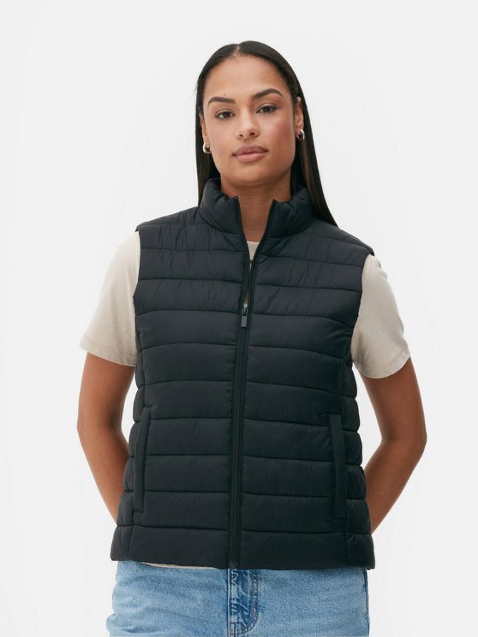 Funnel Neck Lightweight Gilet - Image 2
