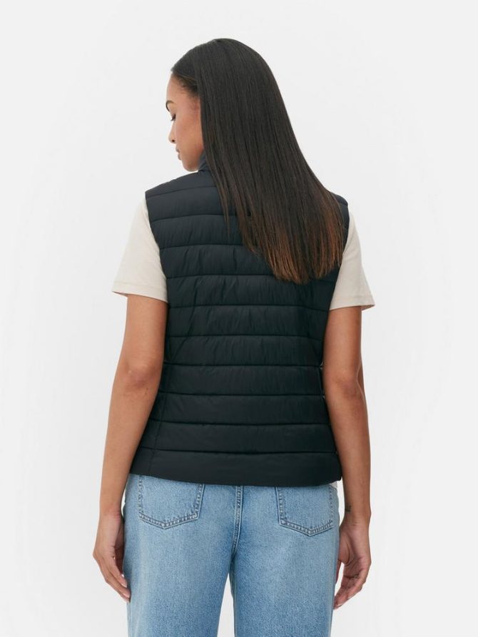 Funnel Neck Lightweight Gilet - Image 4
