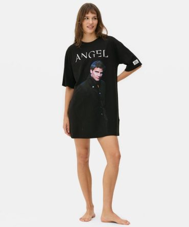 Buffy Oversized Graphic Nightshirt