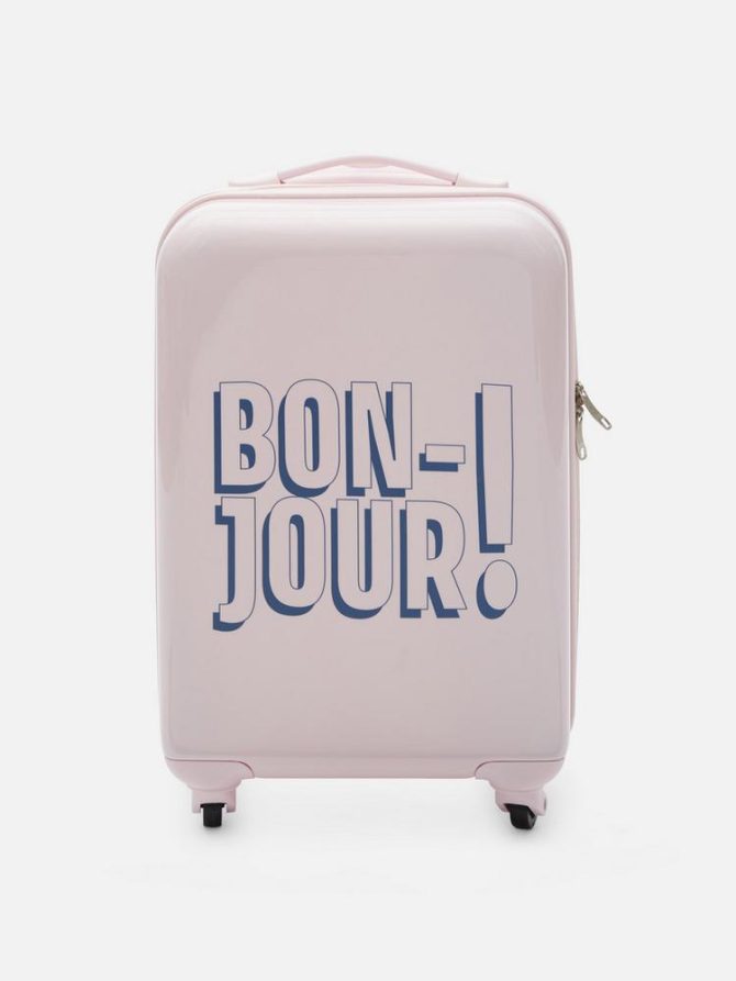 Hard Shell Graphic Cabin Suitcase