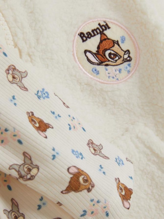 0-36mths | Disney's Bambi Fleece Sweatshirt and Leggings Set - Image 3