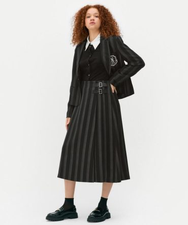 Colleen Atwood X Wednesday Striped Blazer
