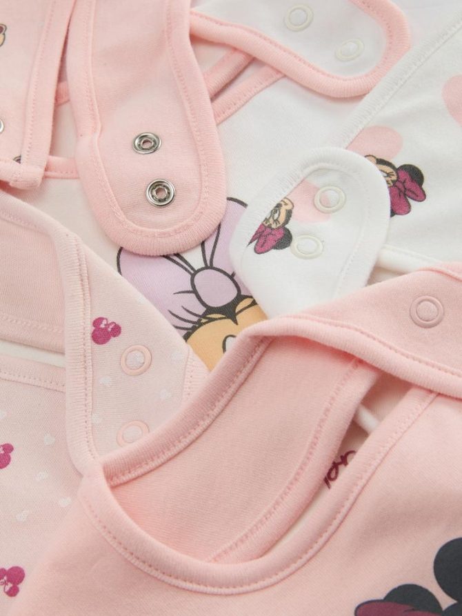 5pk Disney’s Minnie Mouse Bibs - Image 3