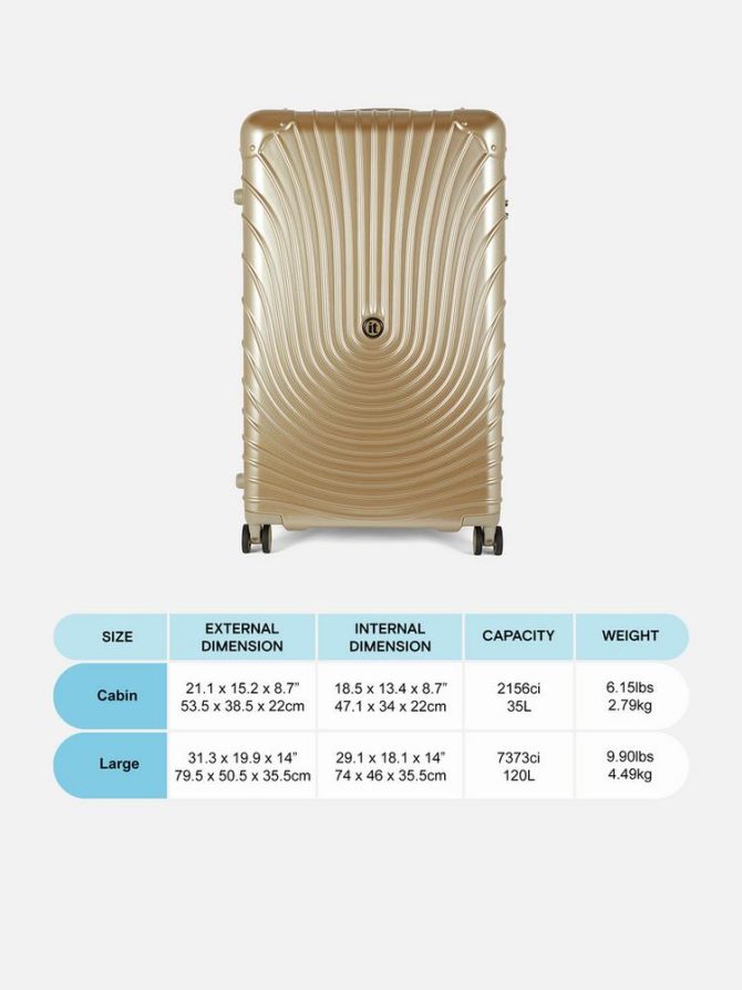 Hard Shell Trunk Suitcase - Image 5