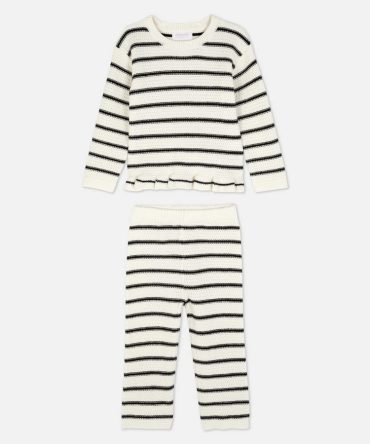 0-36mths | Crochet Sweatshirt and Leggings Set