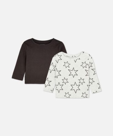 0-36mths | 2pk Textured T-Shirts