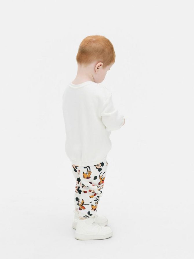 0-36mths | Disney’s Mickey Mouse and Pluto Sweatshirt and Joggers Set - Image 2