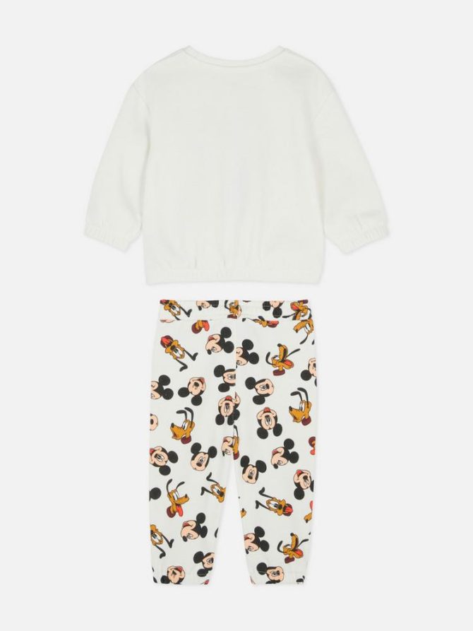 0-36mths | Disney’s Mickey Mouse and Pluto Sweatshirt and Joggers Set - Image 4