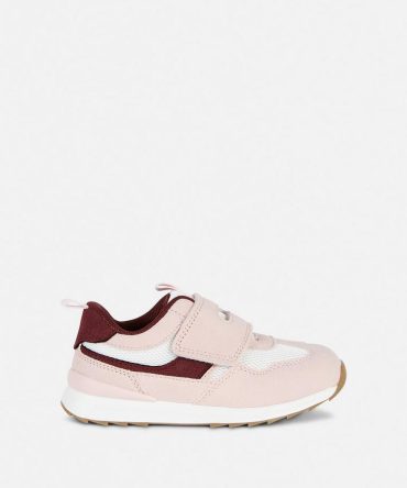 Mesh Panel Low-Top Trainers